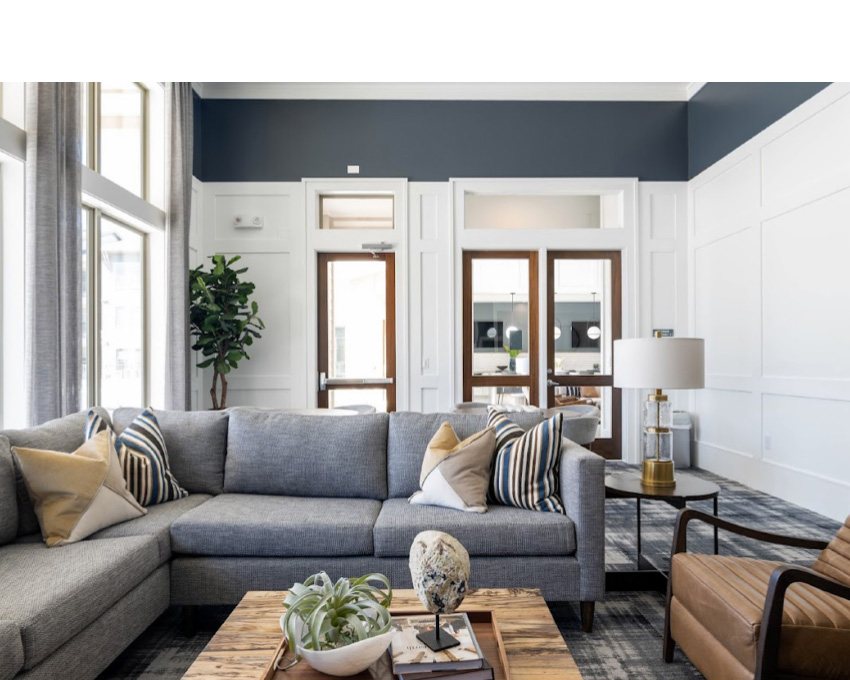 Resident lounge at Ariza Easton Park in Austin, Texas