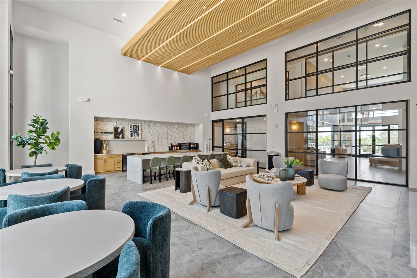 Resident amenity center at Ariza Dripping Springs