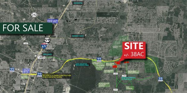 38 Acres at FM 1485 & Grand Pkwy, Harris County, TX
